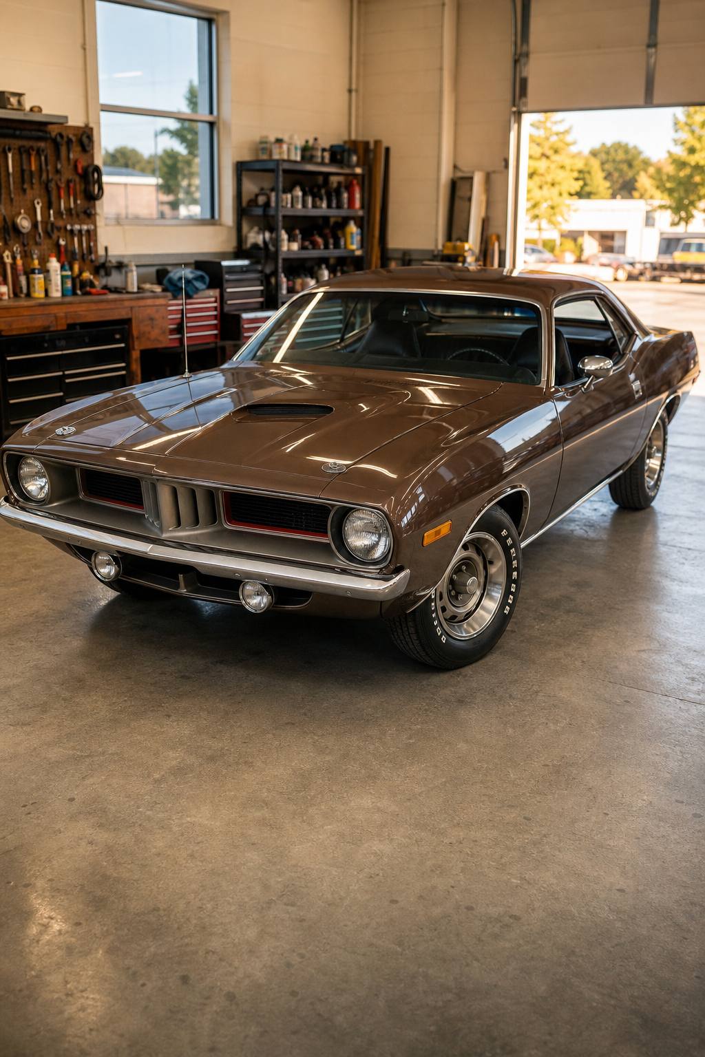 1972 Plymouth Cuda AI restoration vision