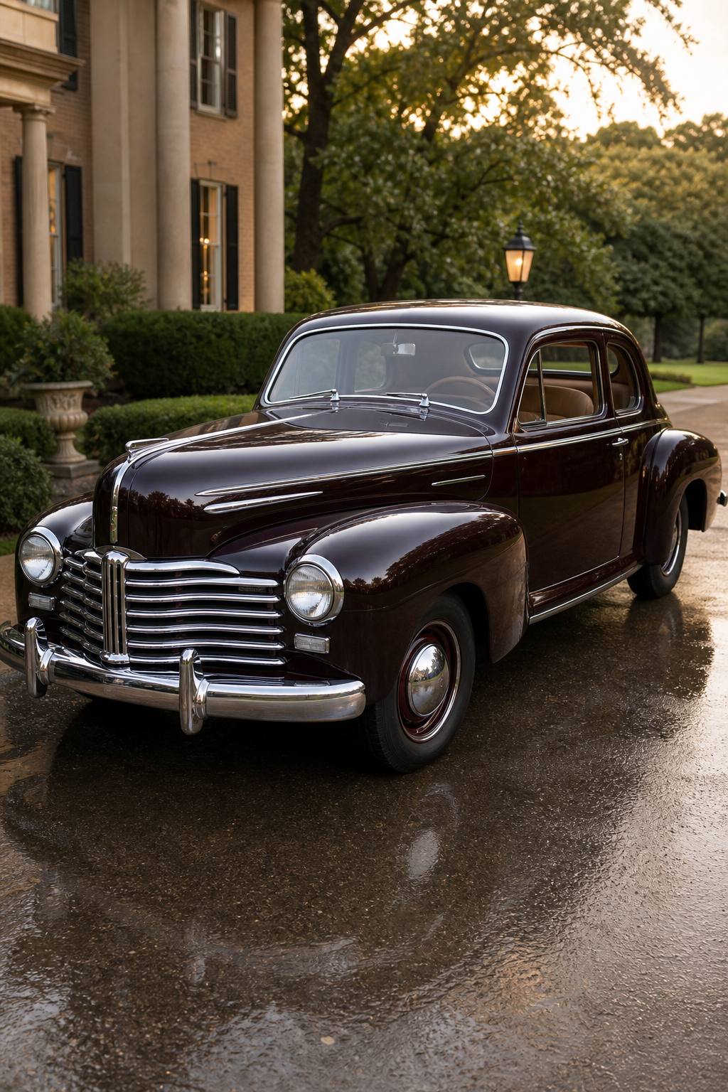 1946 Lincoln Club Coupe Style 77 AI restoration vision