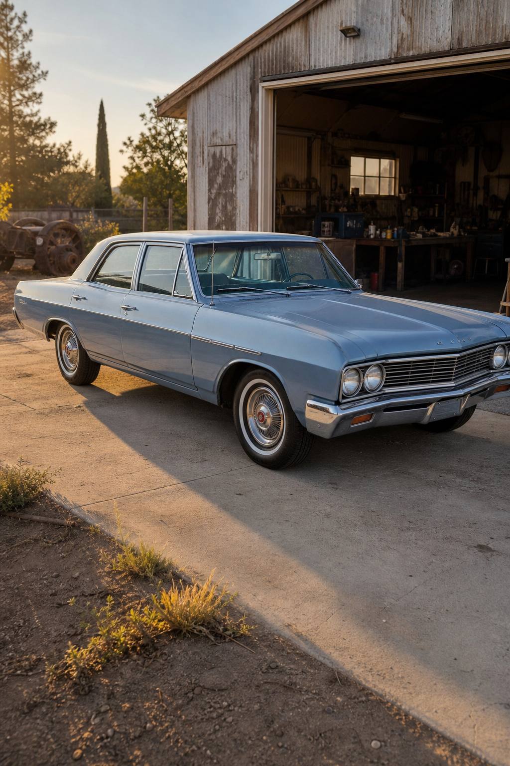 1966 Buick Special 4 Dr AI restoration vision