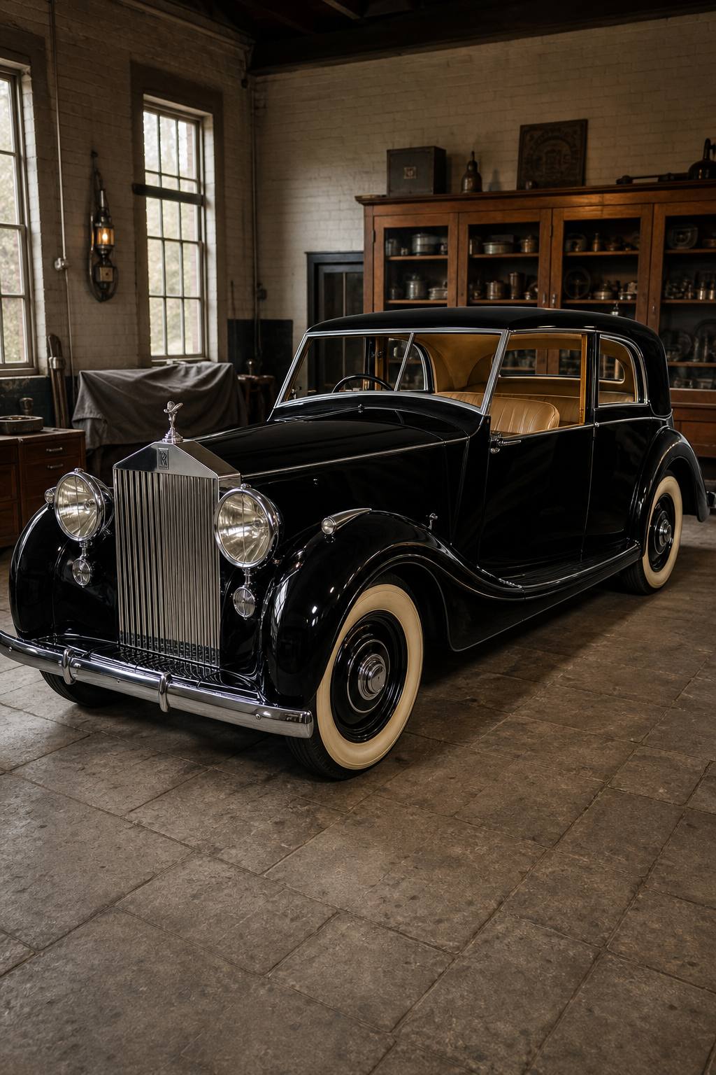 1951 Rolls-Royce Silver Wraith AI restoration vision