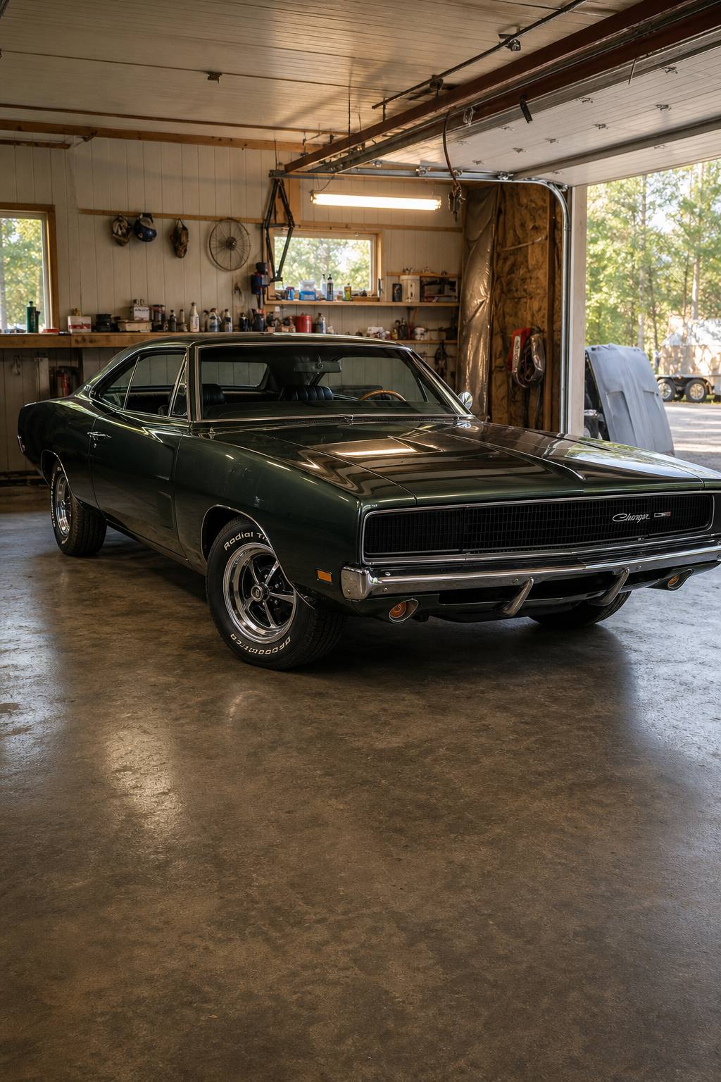 1968 Dodge Charger AI restoration vision