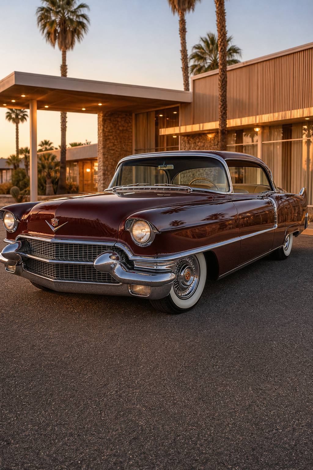 1955 Cadillac Deville Coupe AI restoration vision