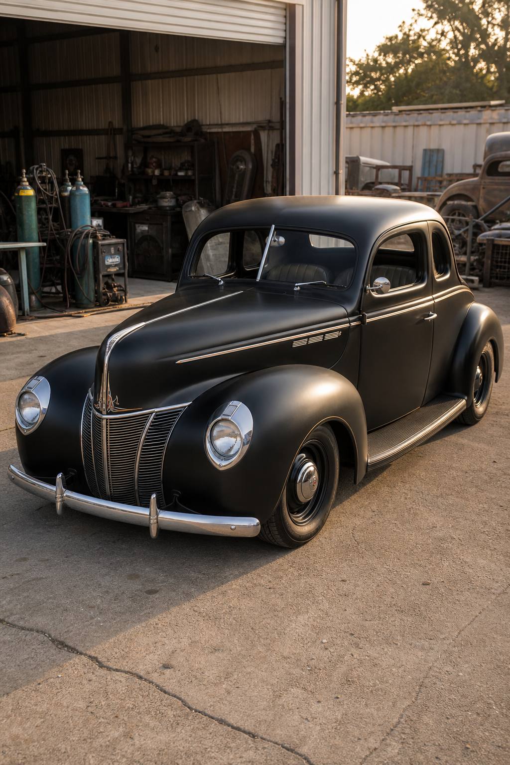 1940 Ford Deluxe Coupe Hot Rod/Rat Rod Project AI restoration vision