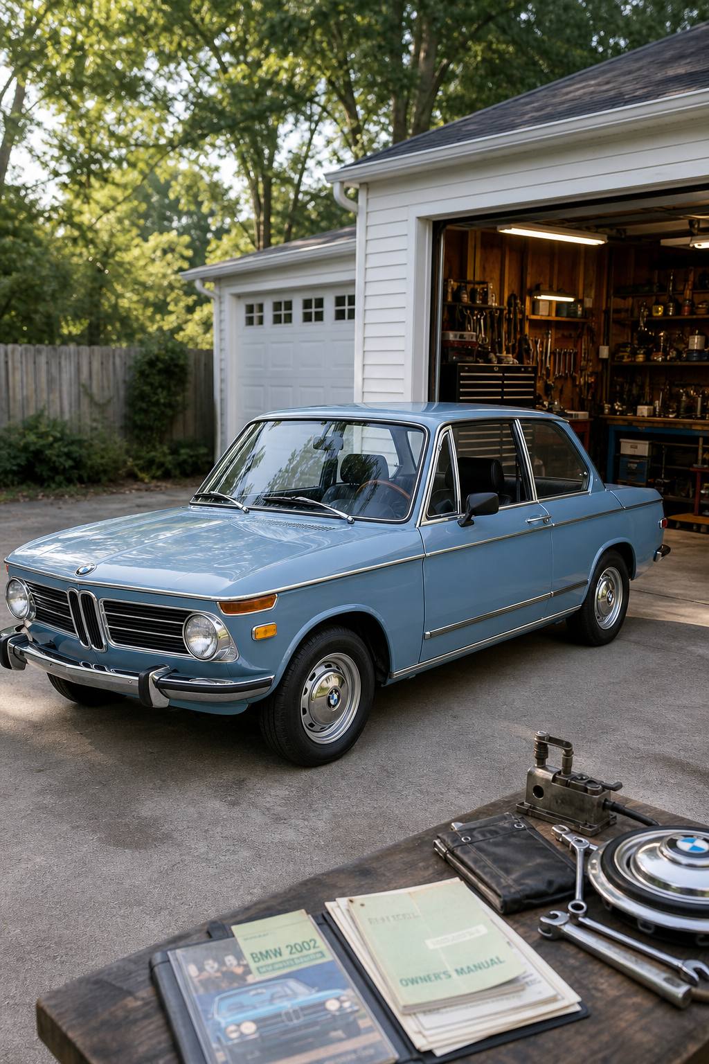 1972 BMW 2002 AI restoration vision