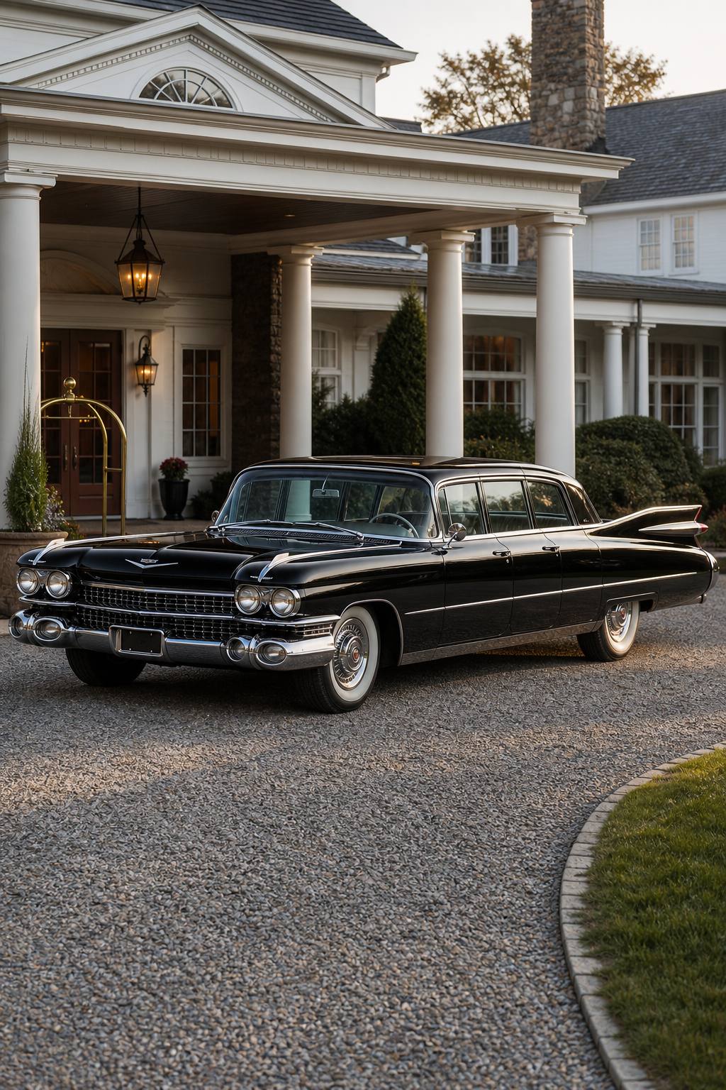 1959 Cadillac limousine project AI restoration vision