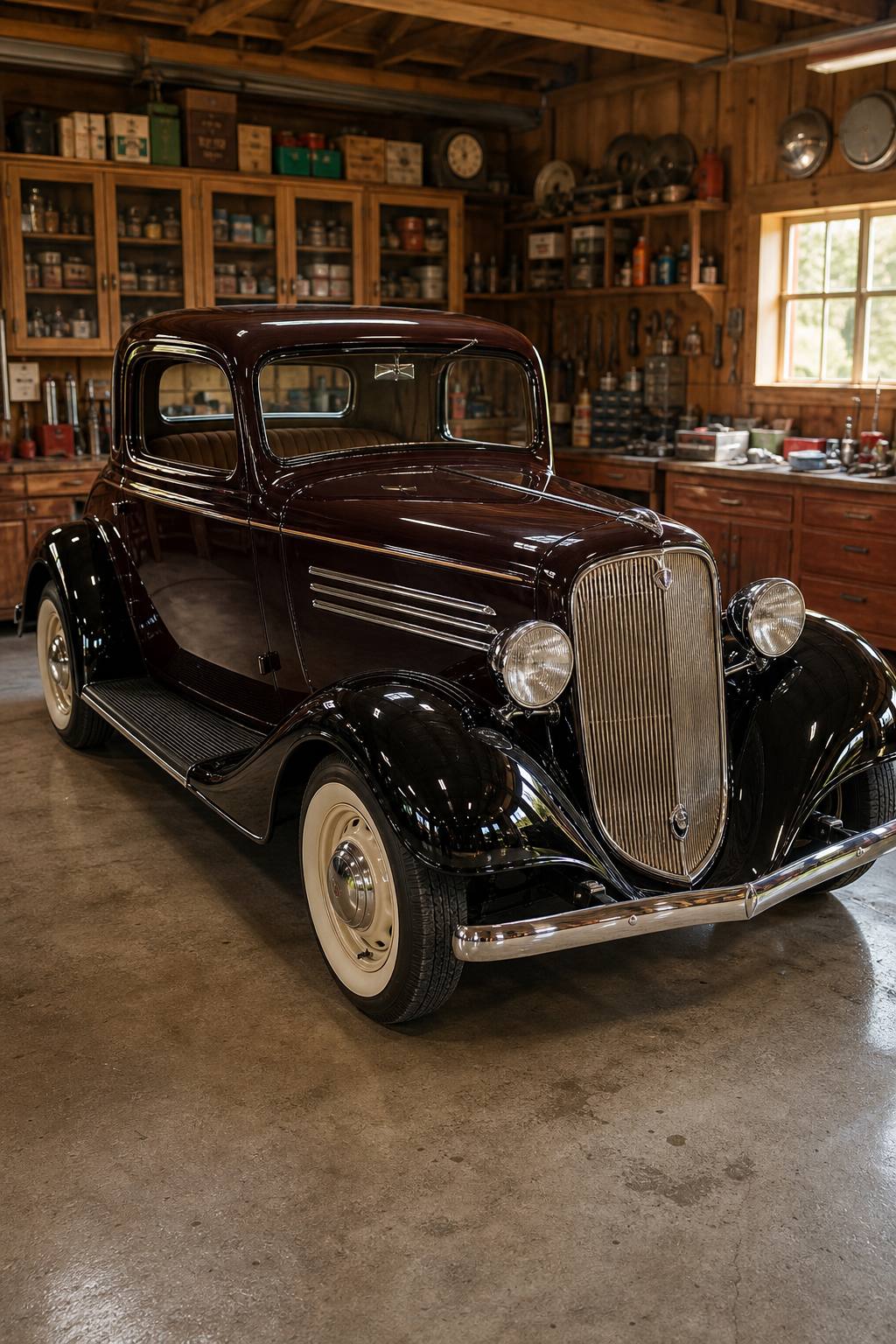 1935 Buick Coupe AI restoration vision