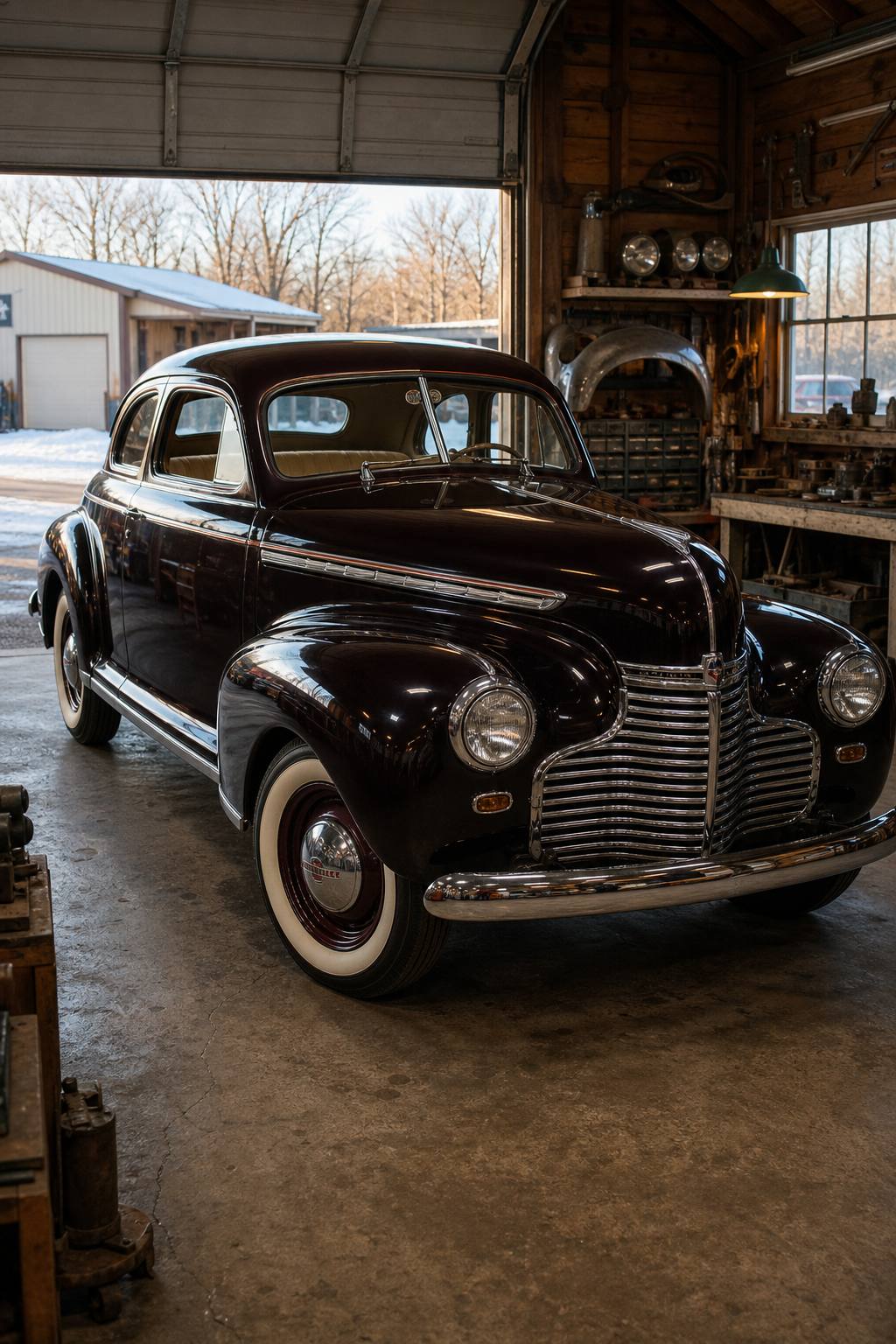 1941 Chevrolet Master Deluxe AI restoration vision
