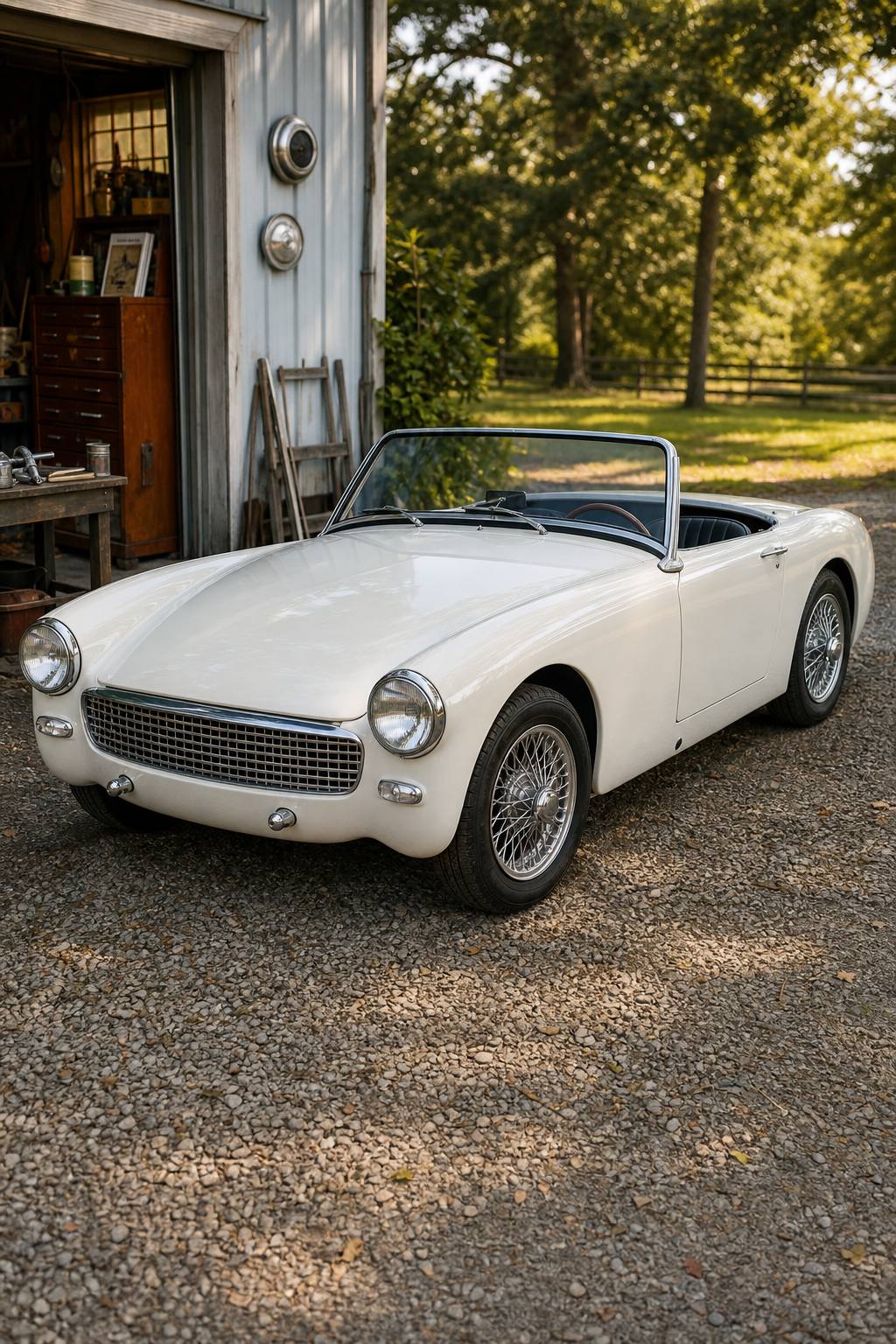 1969 Austin Healey AI restoration vision