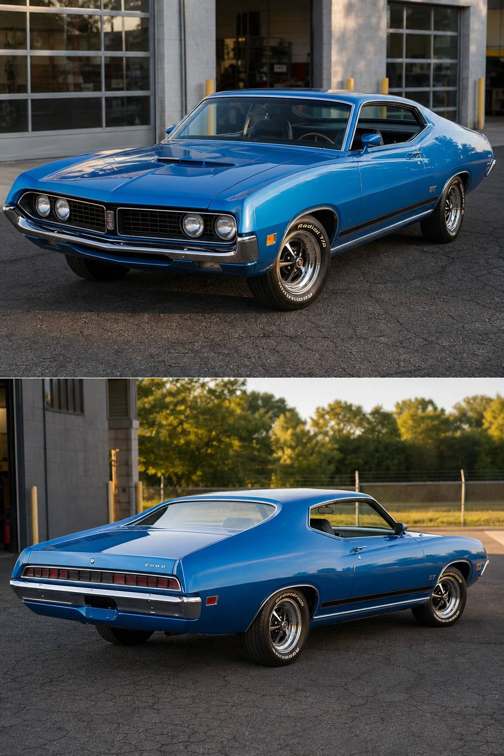 1971 Ford Torino GT AI restoration vision