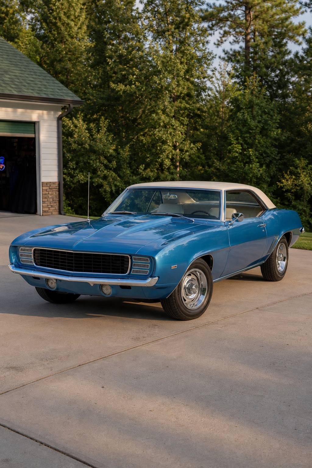1969 Chevrolet Camaro AI restoration vision