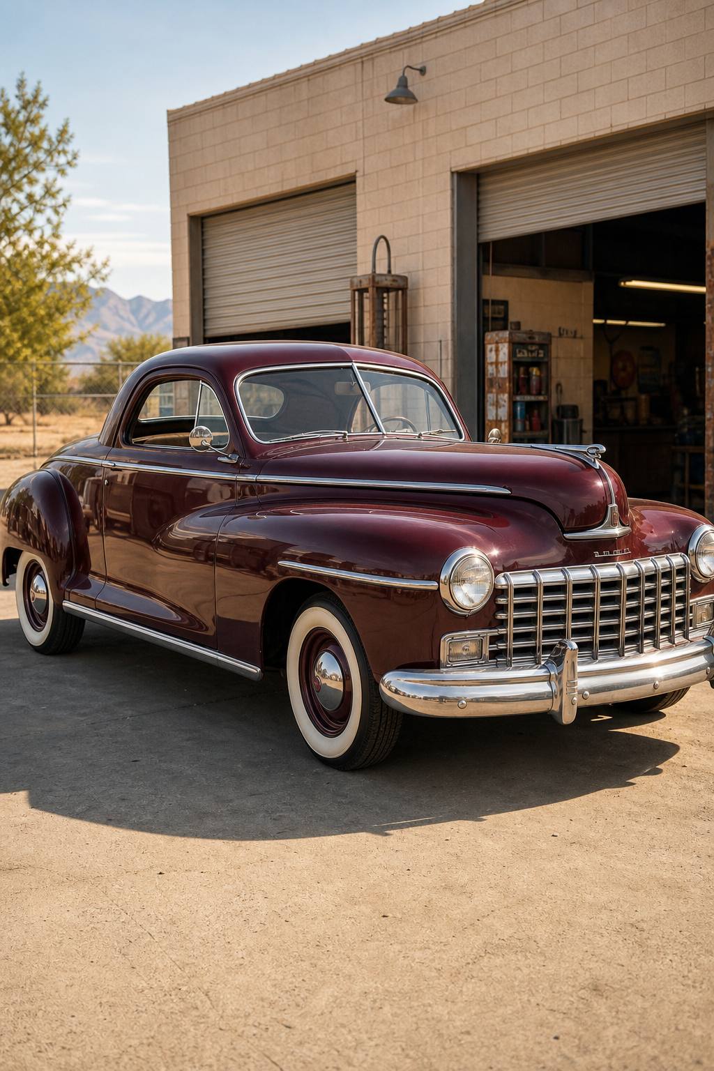 1946 Dodge 3 Window Coupe AI restoration vision