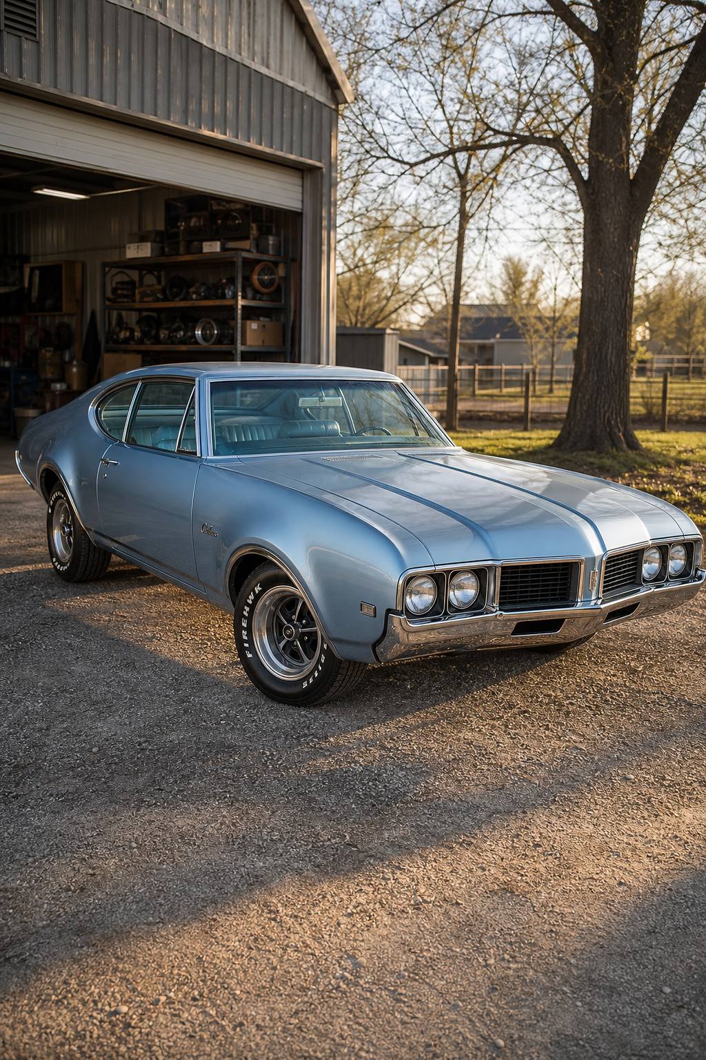 1969 Oldsmobile Cutlass S project AI restoration vision