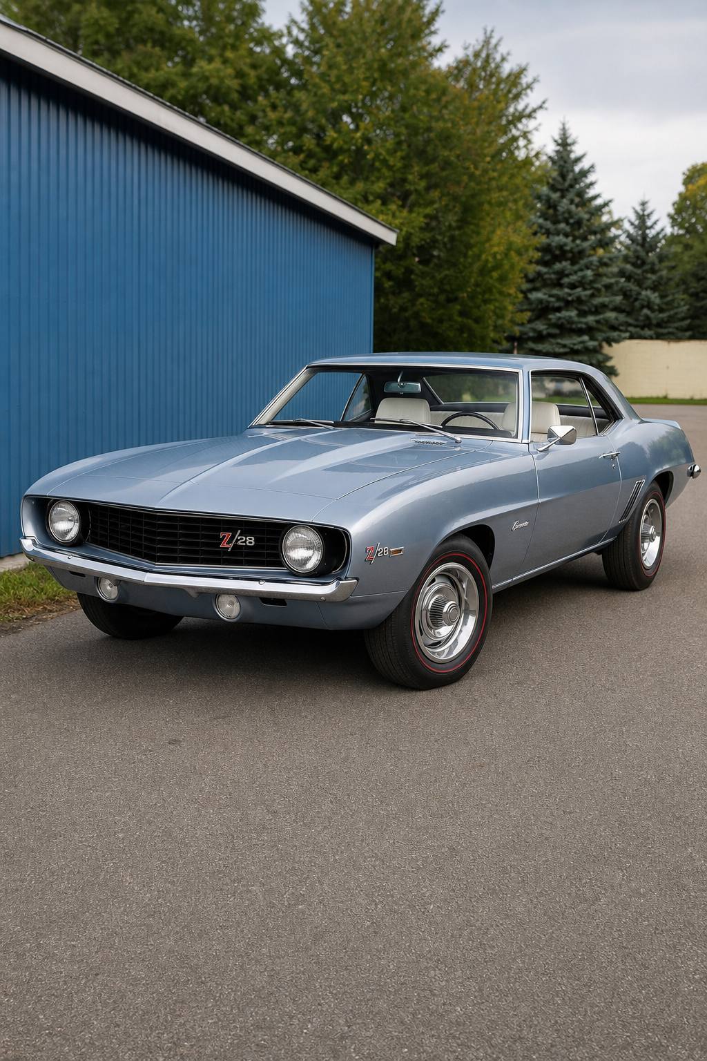 1969 Chevrolet Camaro X33 Z28 AI restoration vision
