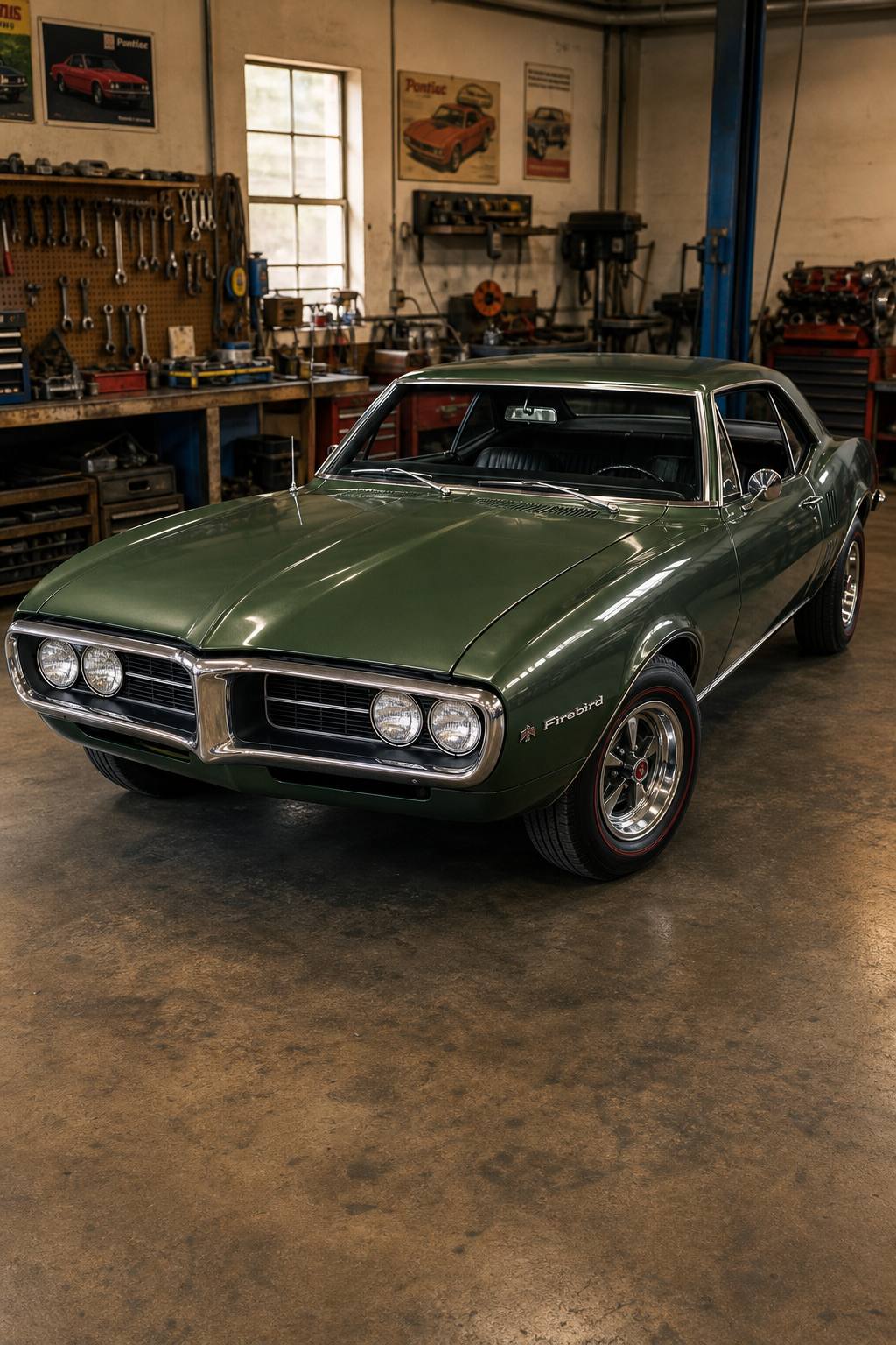 1967 Pontiac Firebird Project AI restoration vision