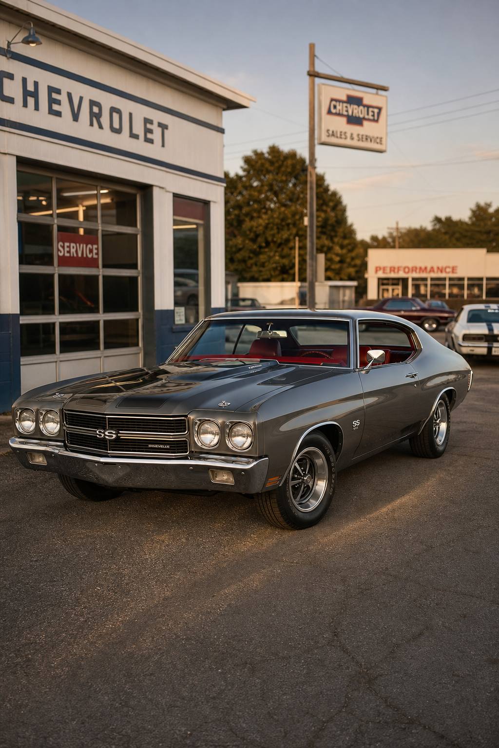 1970 Chevrolet Chevelle SS Project Car with Build Sheets AI restoration vision
