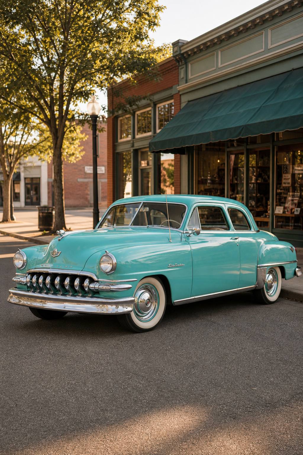 Restorable 1951 Desoto 2 Door Coupe AI restoration vision