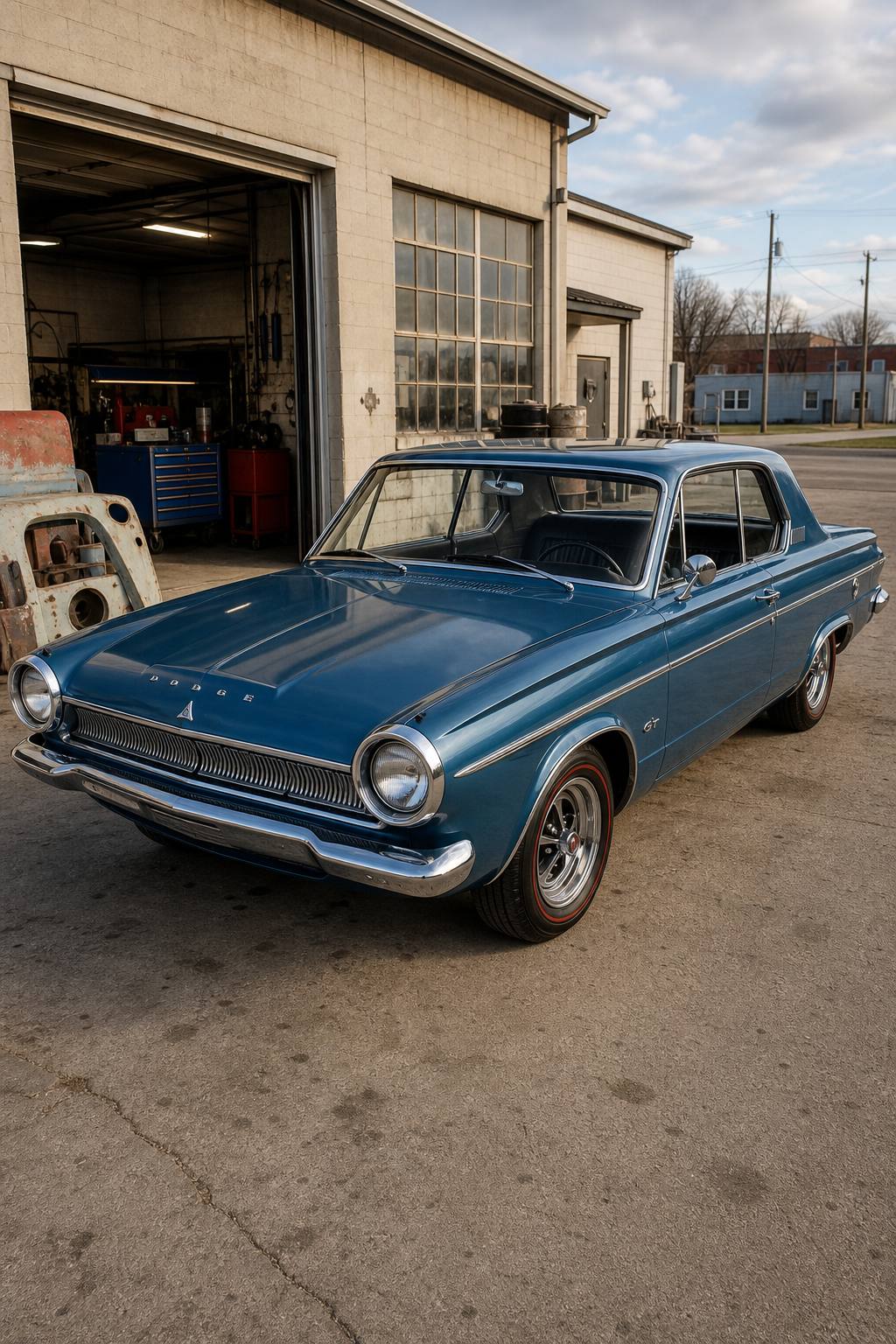 1963 Dodge Dart GT 2 Door Hardtop AI restoration vision