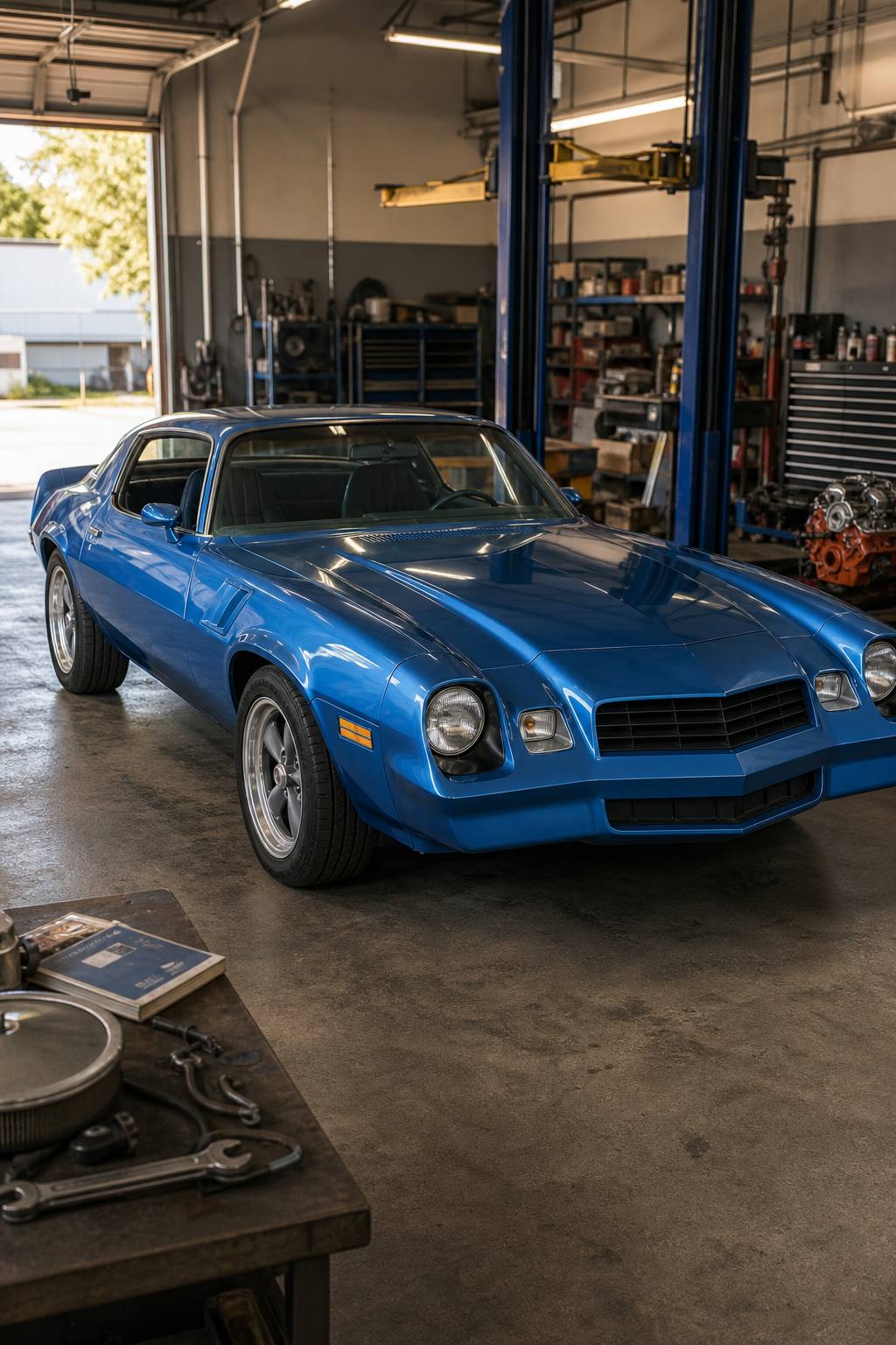 1979 Chevrolet Camaro Project, Clear Title! AI restoration vision