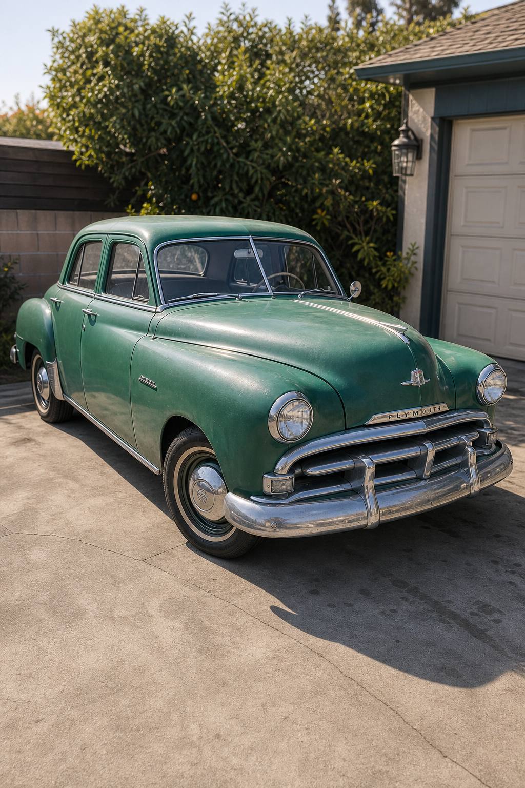 1951 Plymouth Cranbrook base Sedan 4-Door 3.6l AI restoration vision