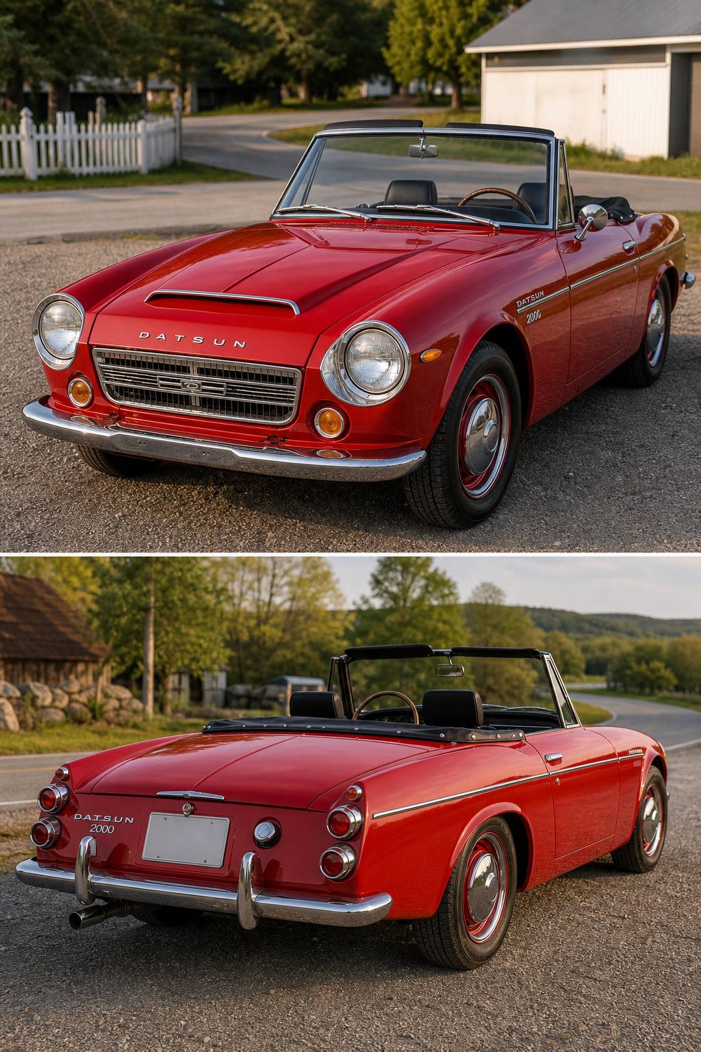 1969 Datsun Roadster 2000 Fairlady Project AI restoration vision