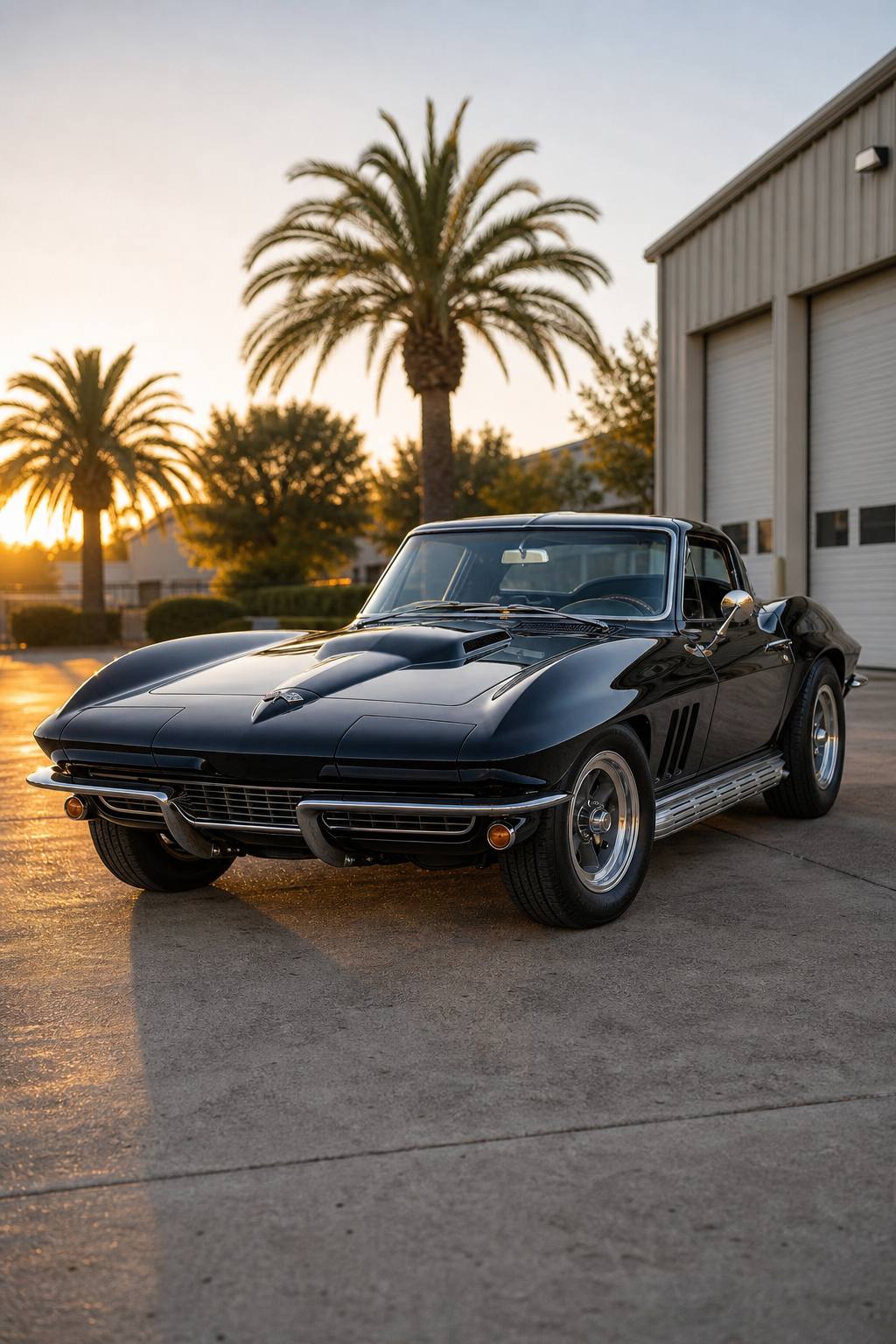 1966 Chevrolet Corvette Project 4 Speed 427ci V8 390hp Stingray AI restoration vision