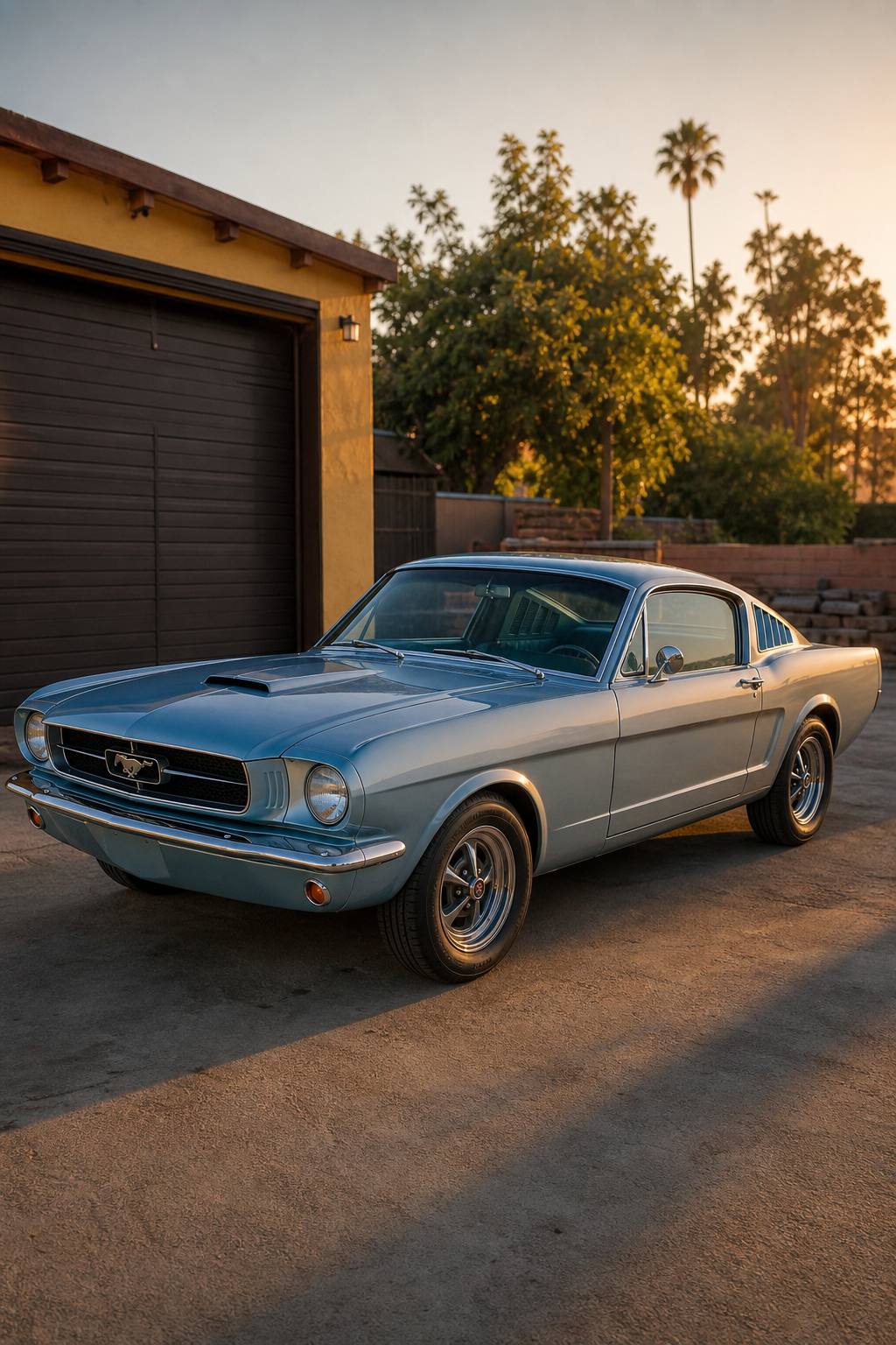 1965 Ford Mustang Fastback A Code Project Car AI restoration vision