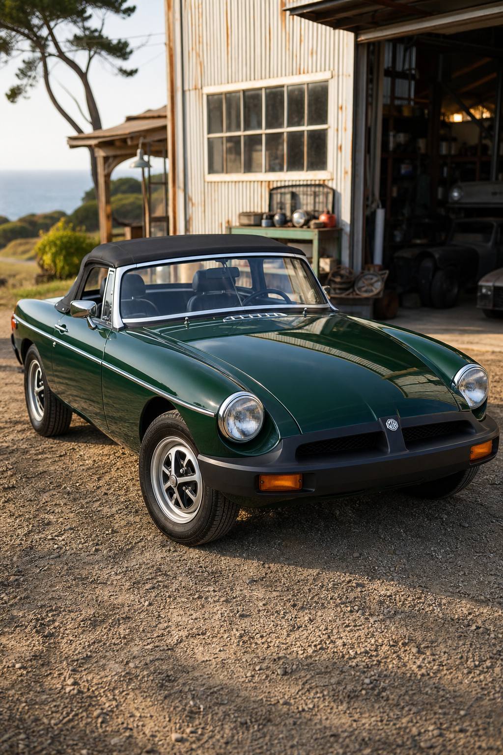 1979 MG MGB Convertible AI restoration vision
