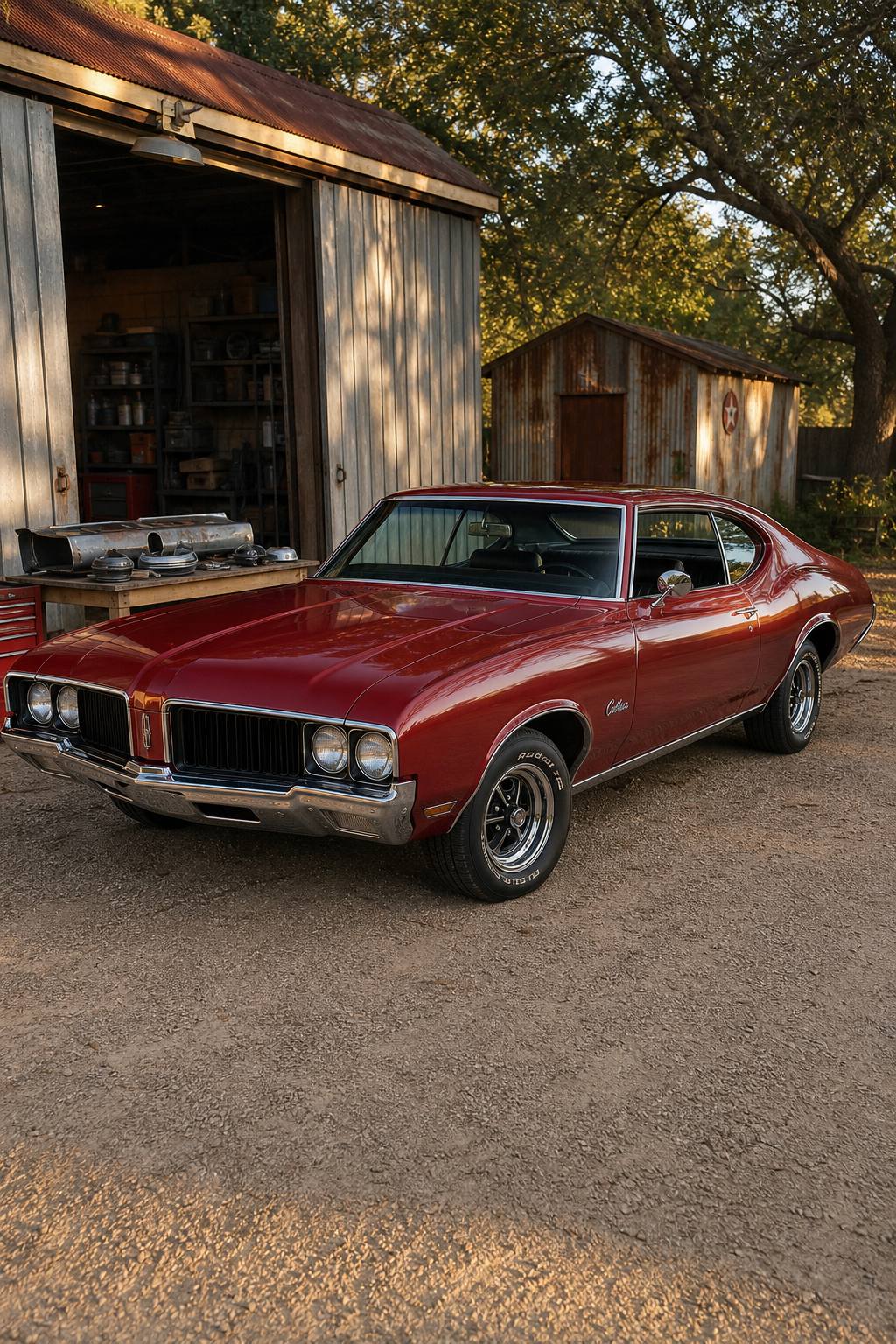 1972 Oldsmobile Cutlass Can be Built as a 442 or W-30 AI restoration vision