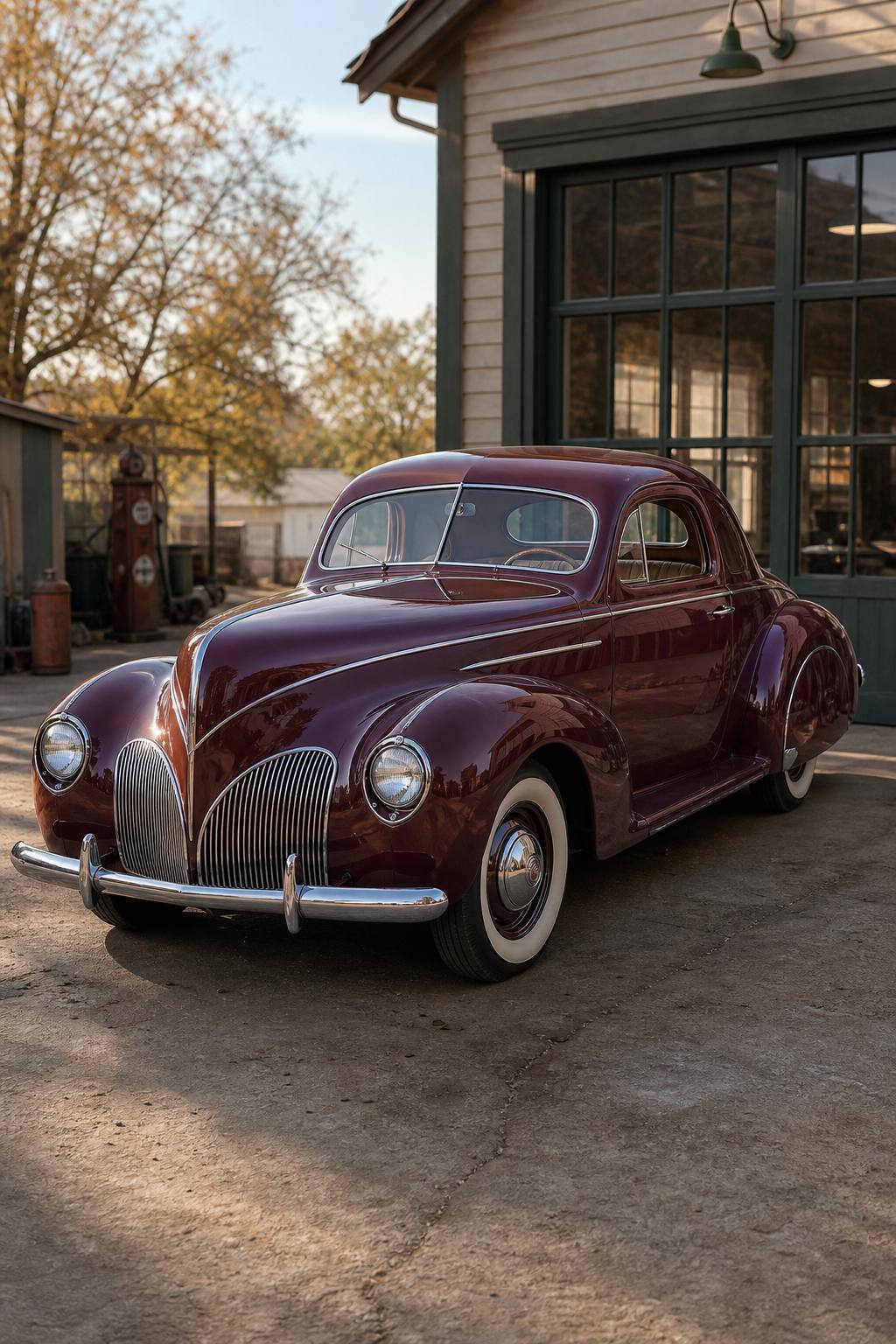 1941 Lincoln Coupe AI restoration vision