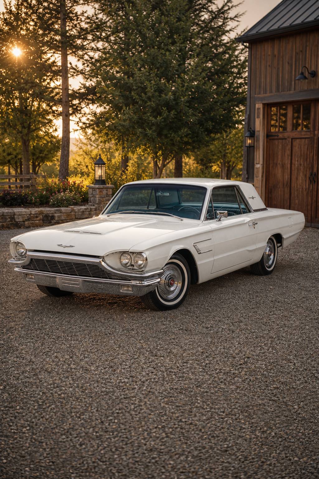 1965 Ford Thunderbird Project car AI restoration vision