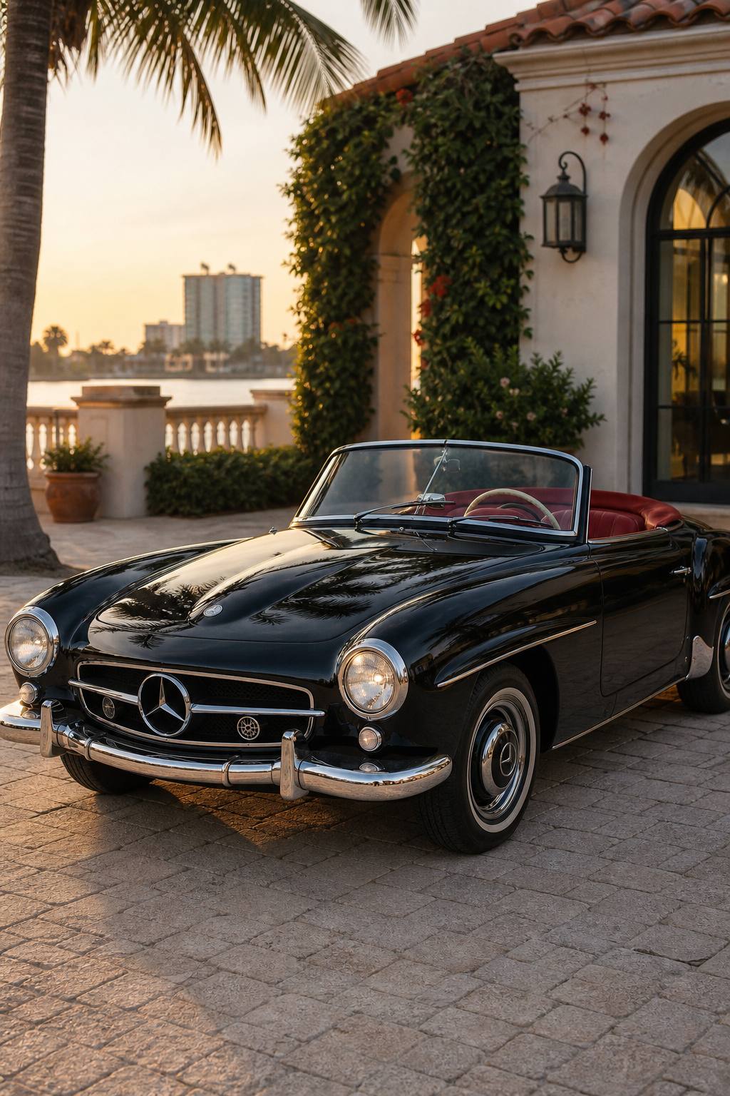 1959 Mercedes Benz 190 SL Class AI restoration vision