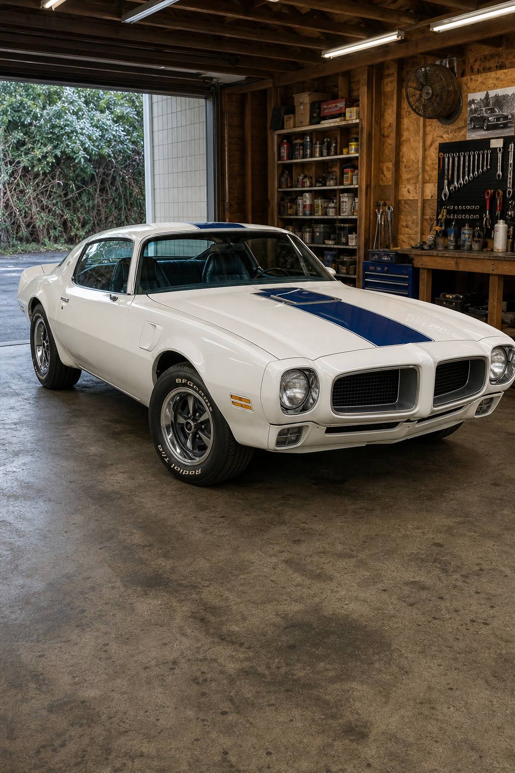 1970 Pontiac Trans Am Clone Barn Find Project AI restoration vision