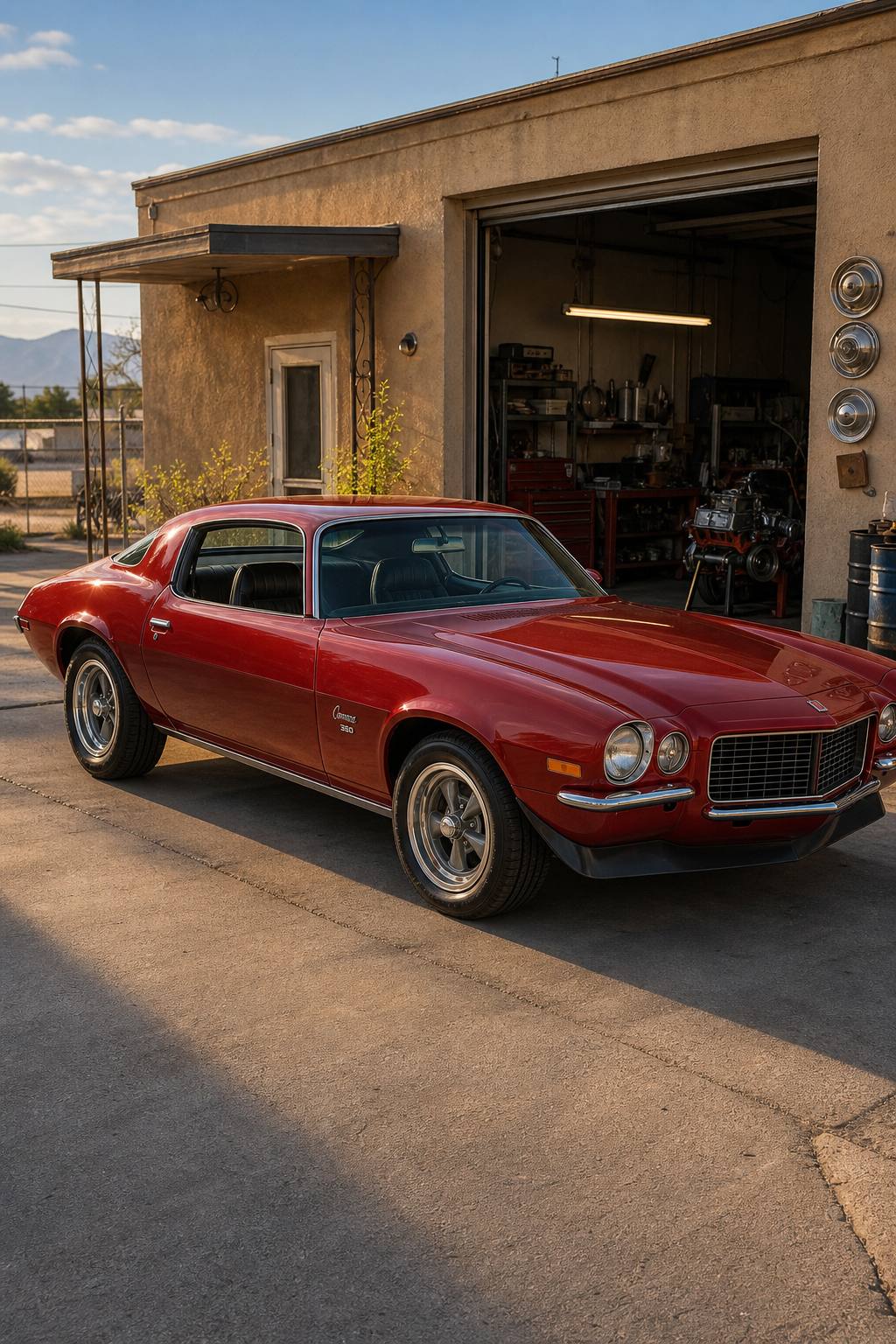 1970 Chevrolet Camaro Sport Coupe AI restoration vision