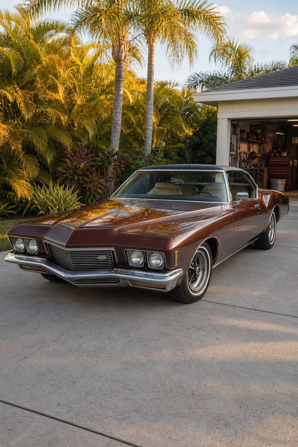1971 Buick Riviera Boat Tail Project car AI restoration vision