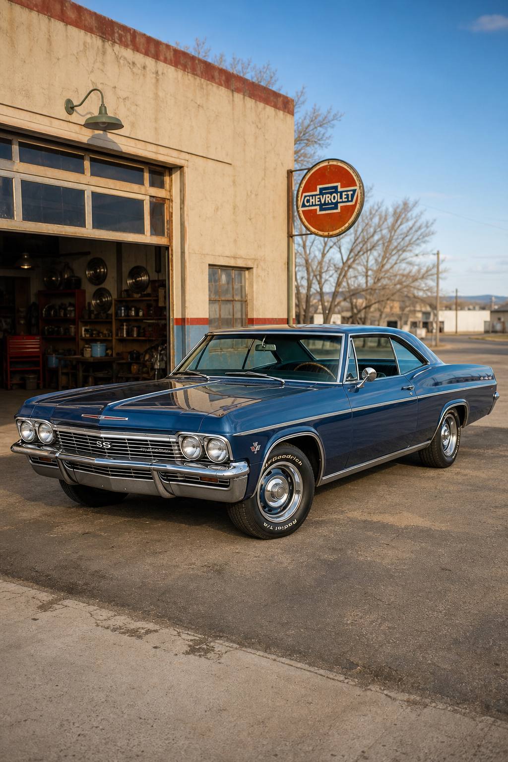 1965 Chevrolet Impala SS Project Car AI restoration vision