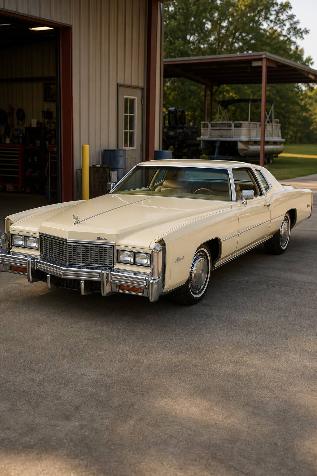 1976 Cadillac Eldorado Project Car AI restoration vision