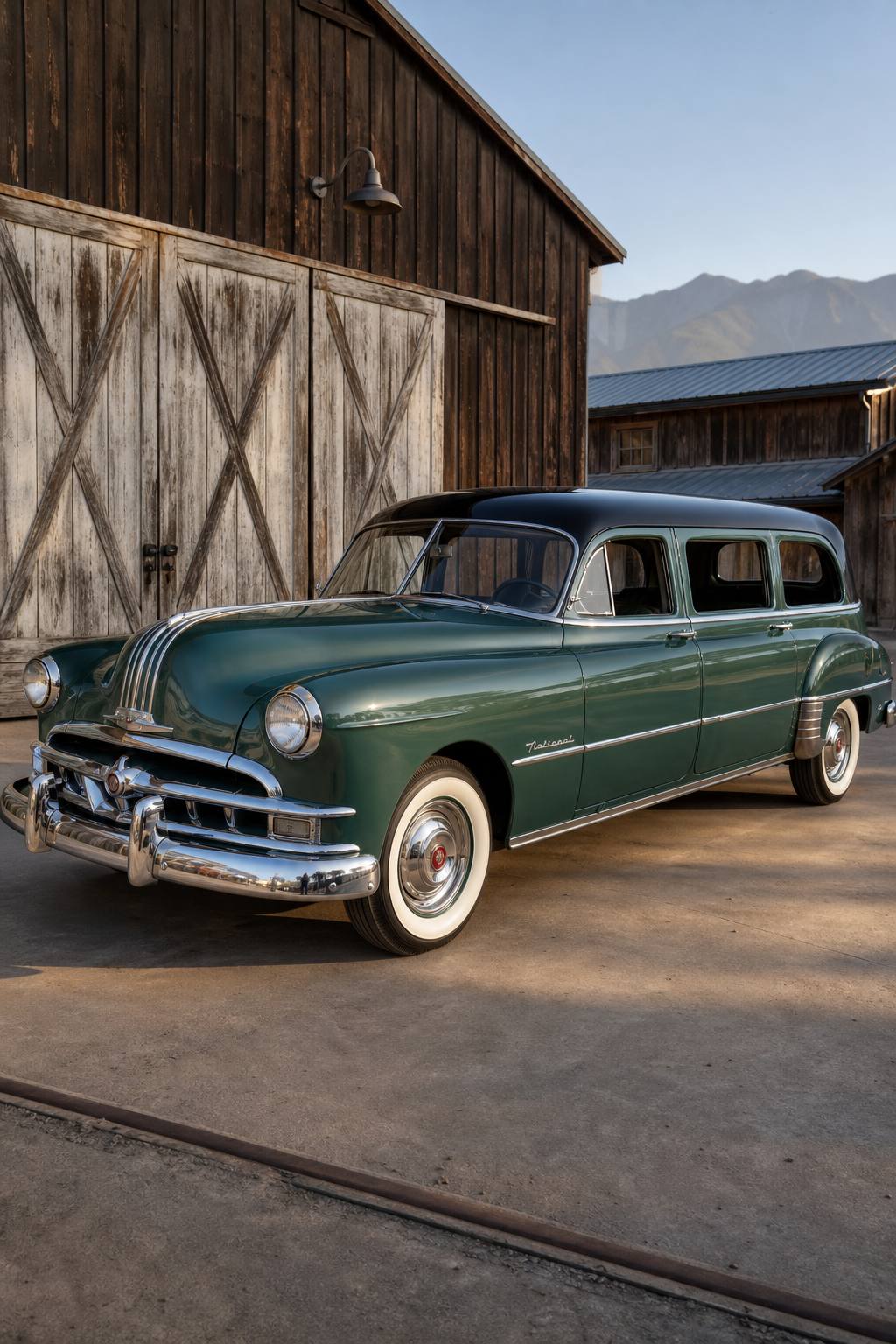 1949 Pontiac National Limosine/Hearse Chieftain Deluxe AI restoration vision