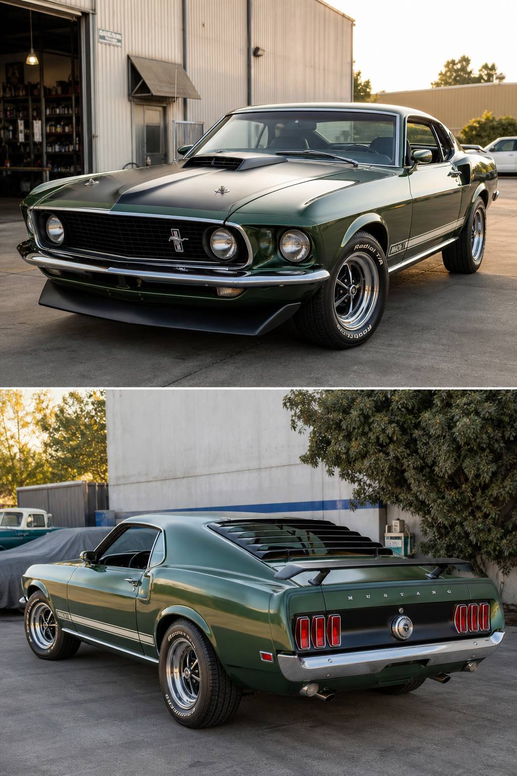 1969 Ford Mustang Mach 1 Project Car AI restoration vision