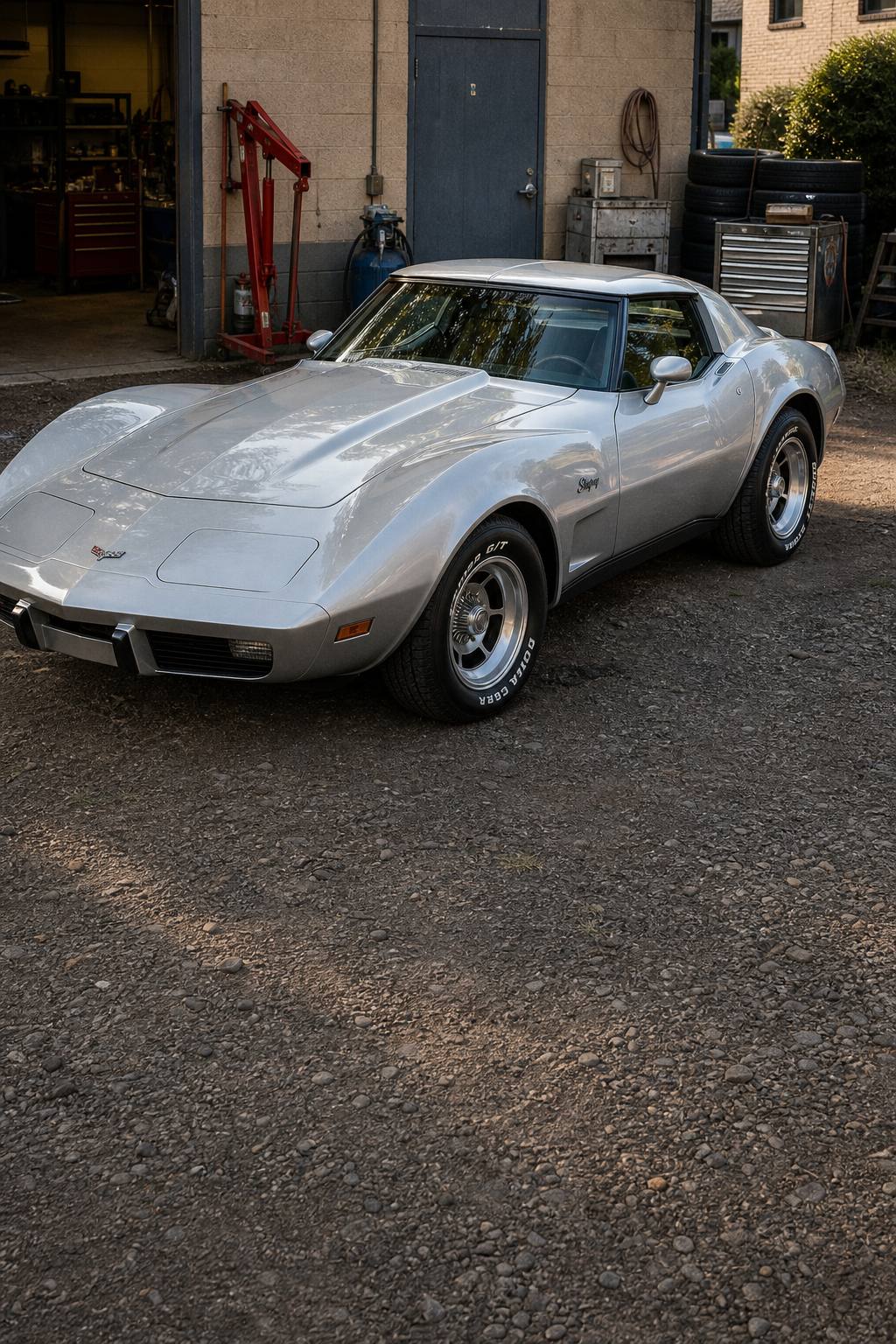 1977 Chevrolet Corvette AI restoration vision