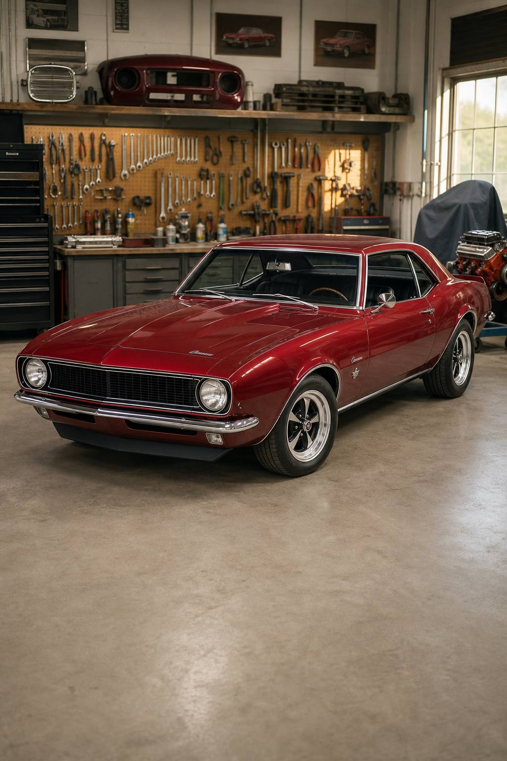 1968 Chevrolet Camaro Project car with VIN AI restoration vision