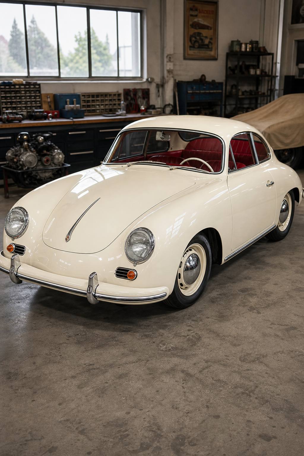 1957 Porsche 356 Project AI restoration vision
