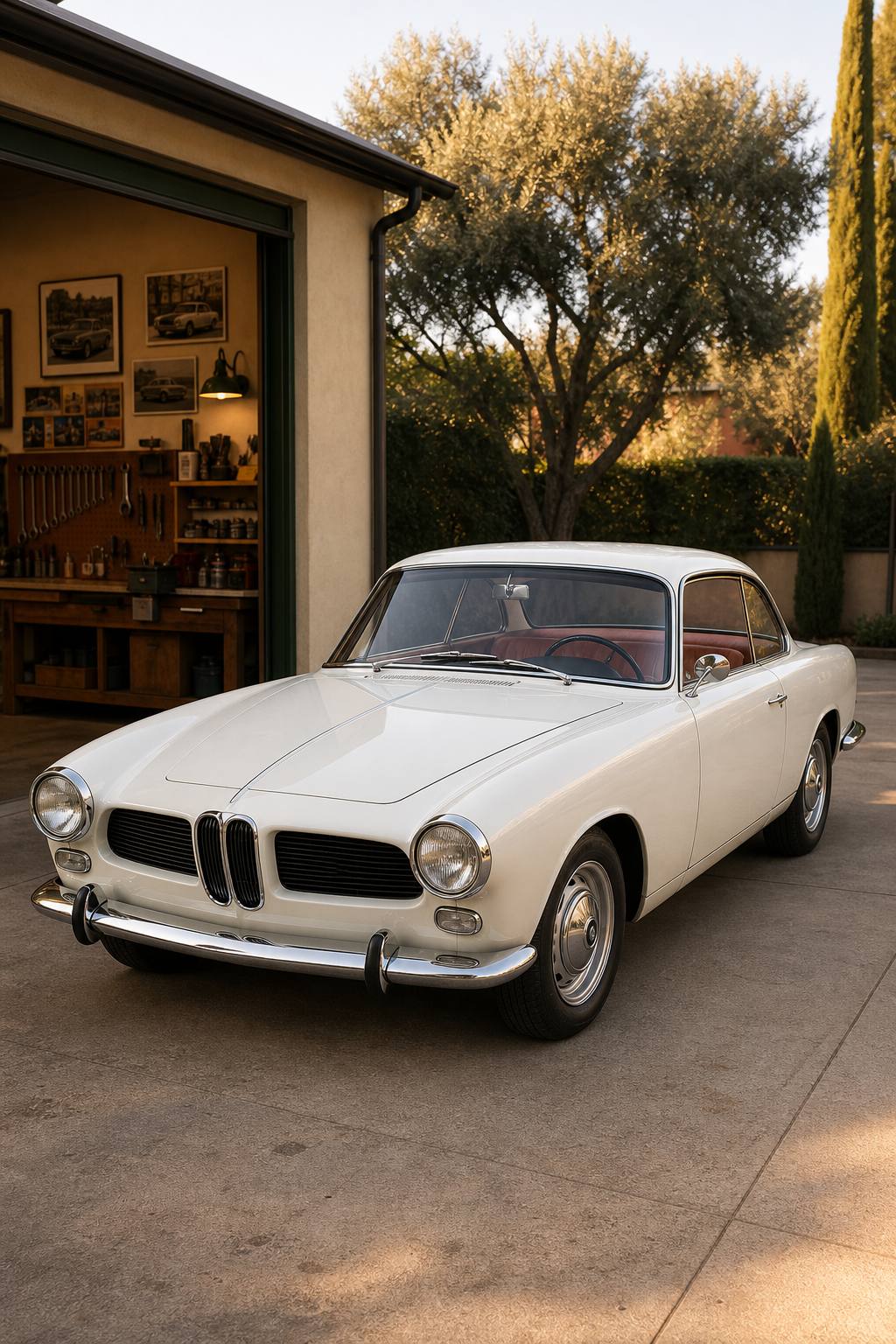 1963 BMW 3200CS AI restoration vision