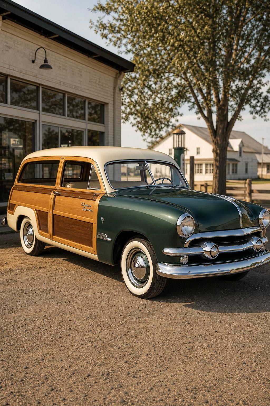 1951 Ford Meteor Country Squire Custom Deluxe 2 door Woodie Station Wagon AI restoration vision