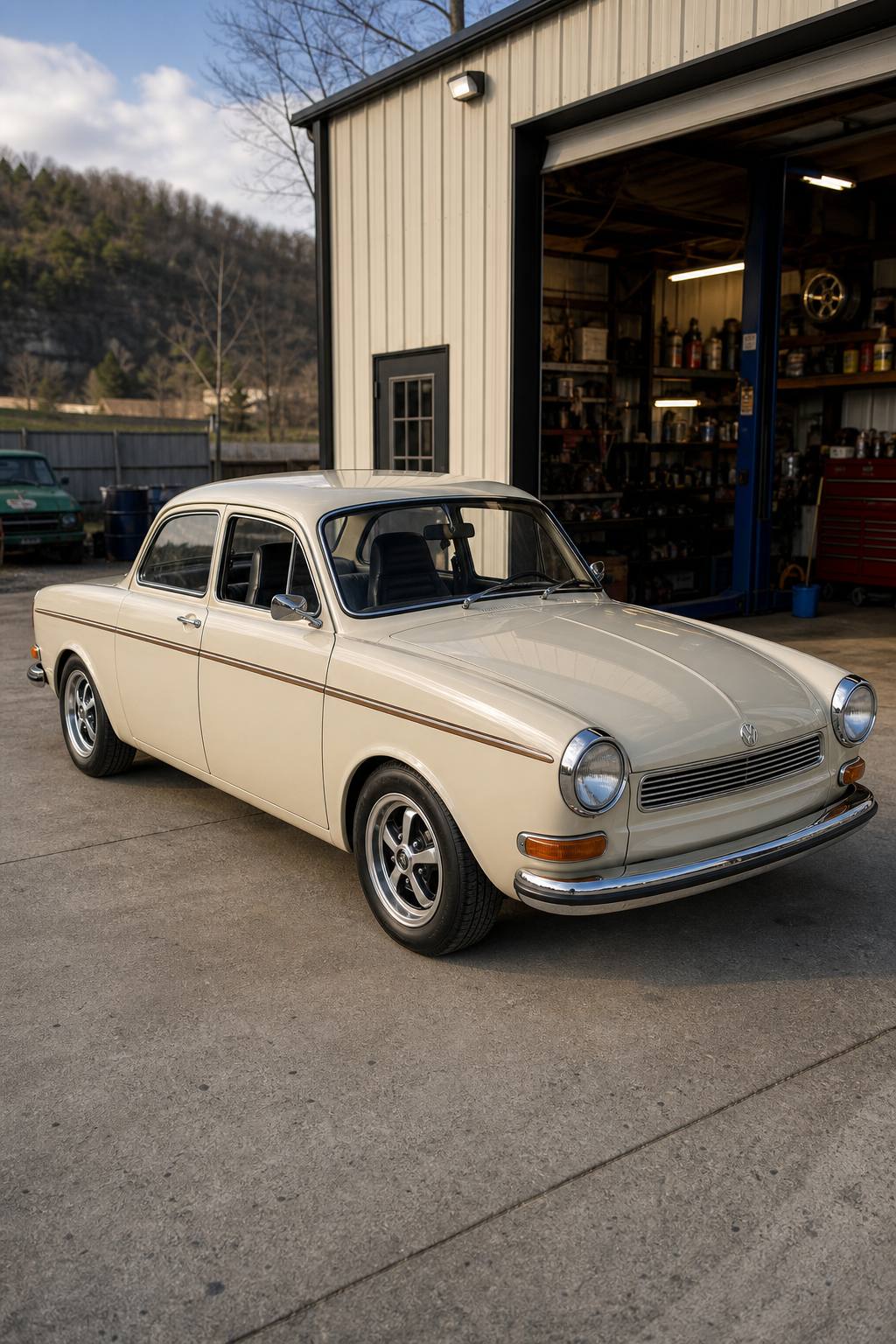 1972 Volkswagen Project Car AI restoration vision