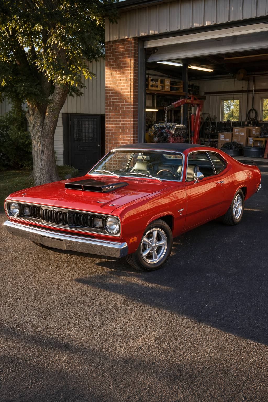 1971 Plymouth Duster Project AI restoration vision