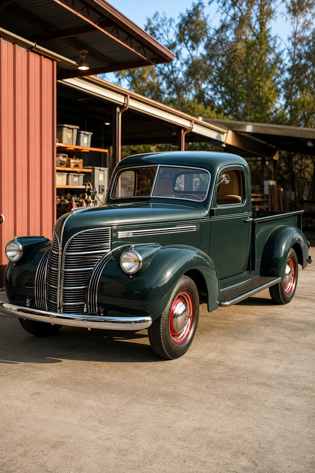 1947 Hudson Truck Project AI restoration vision