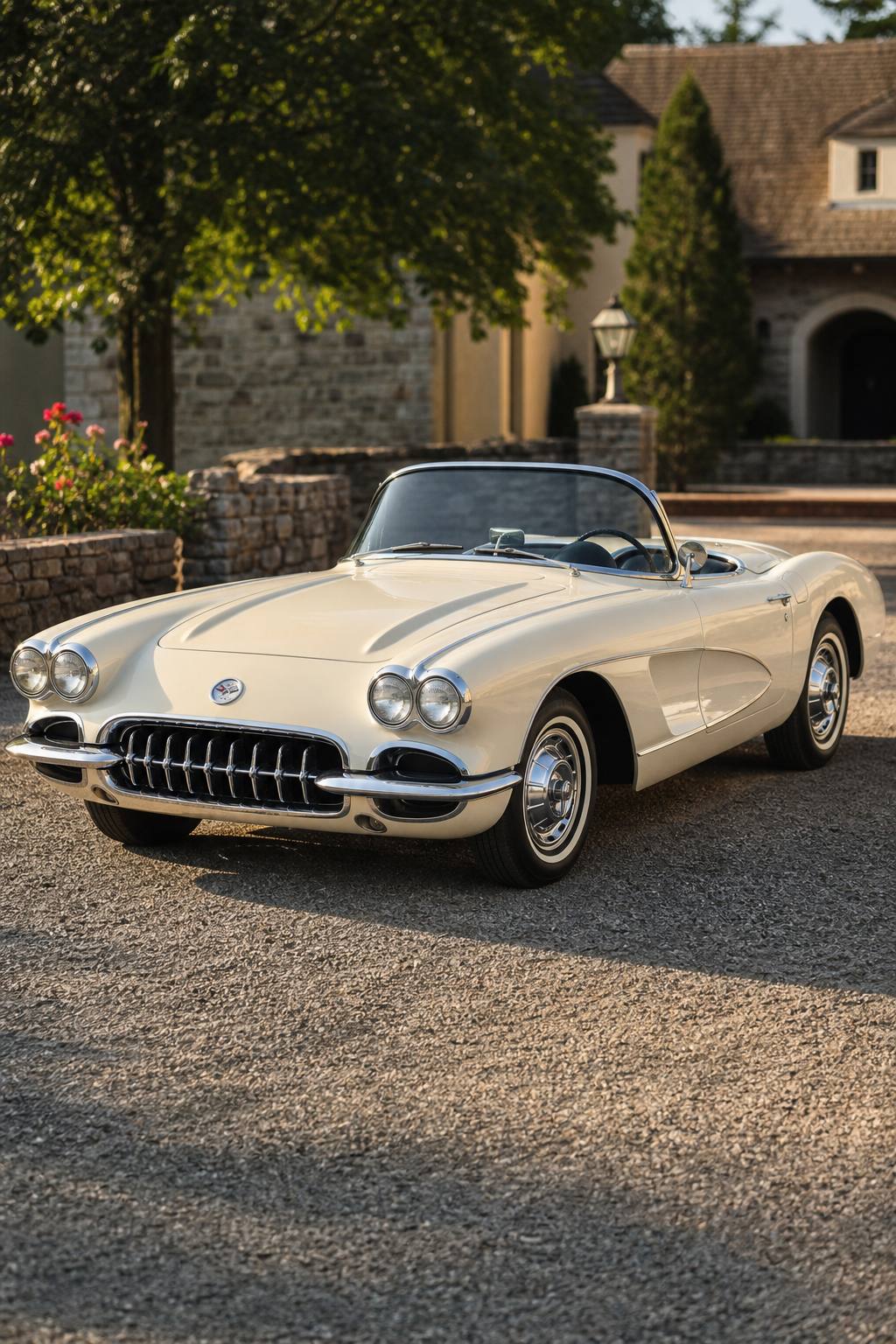 1959 Chevrolet Corvette Convertible Project AI restoration vision