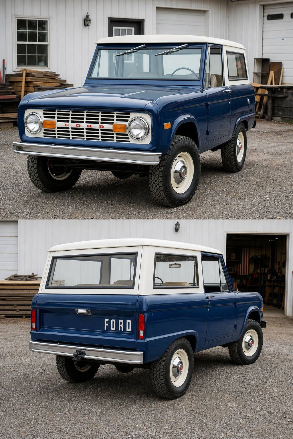 1968 Ford Bronco 289 Project AI restoration vision