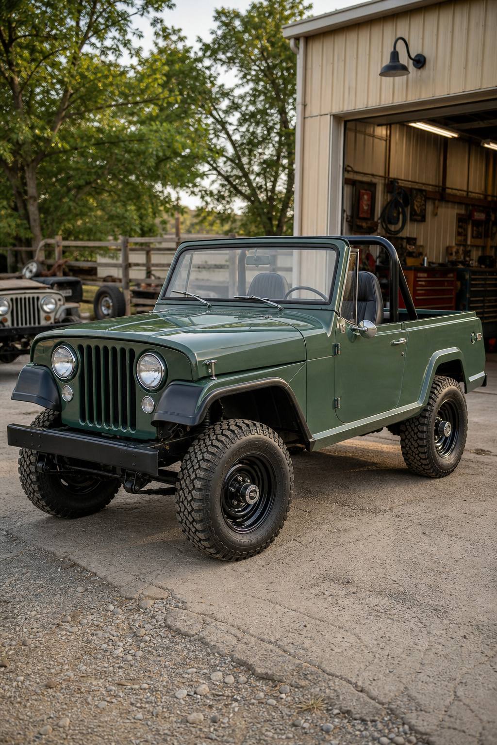 1969 Jeep Commando project AI restoration vision