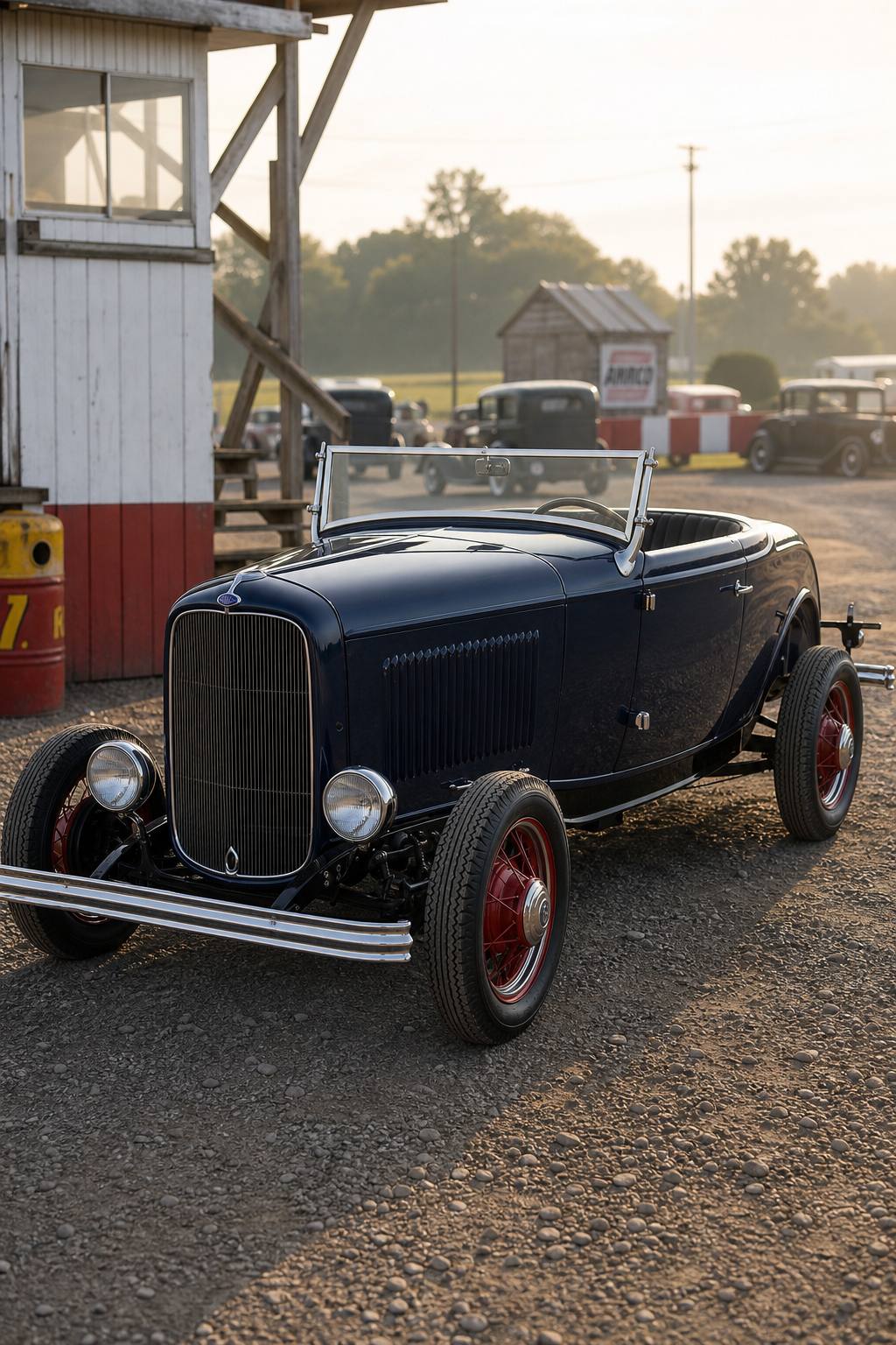 Nice amateur restoration 1932 Ford B ROADSTER AI restoration vision